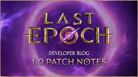 last epoch maxroll|1.0.3 Patch Notes .